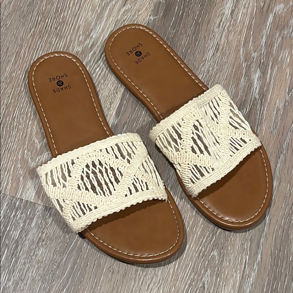 Shade & Shore Macrame Sandals